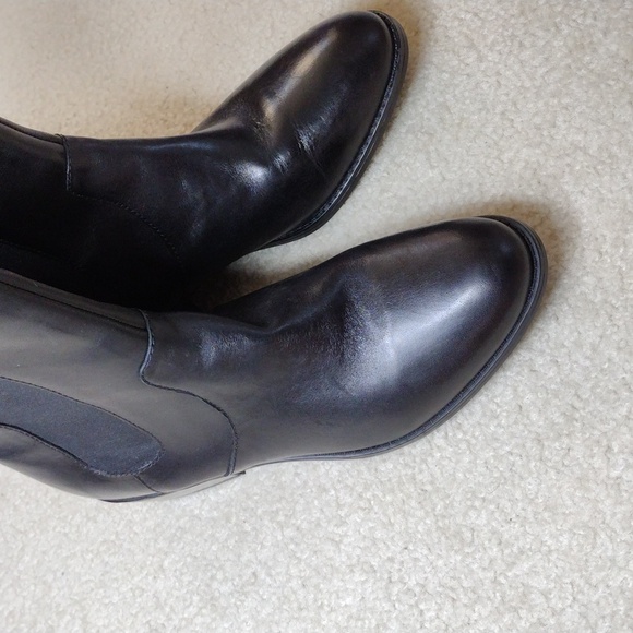 Lauren Ralph Lauren women's black leather Chelsea boots. NWOT. Size 9 - Picture 9 of 12